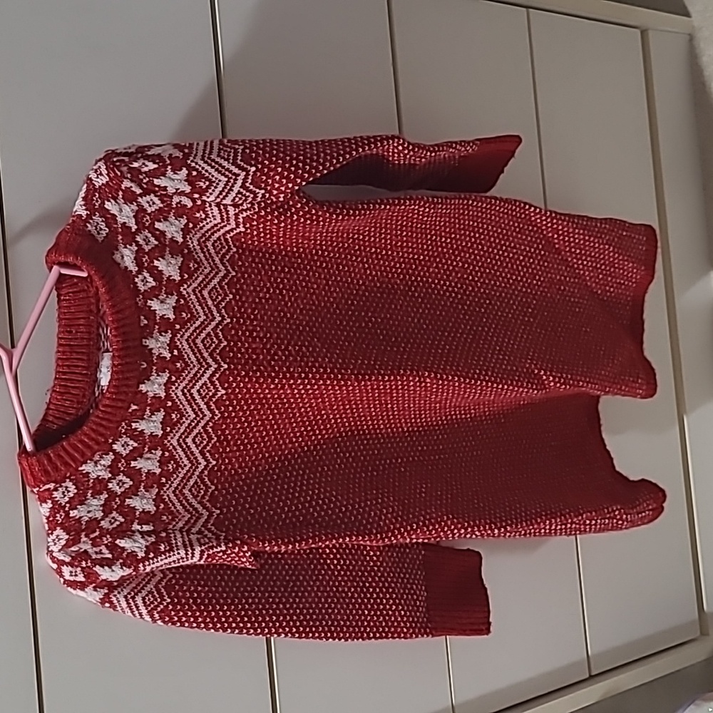 Evsie Holiday Sweater Dress XS